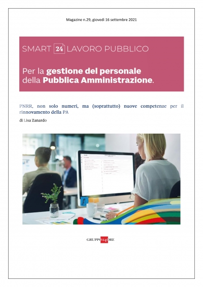 PNRR, non solo numeri, ma (soprattutto) nuove competenze per il rinnovamento della PA